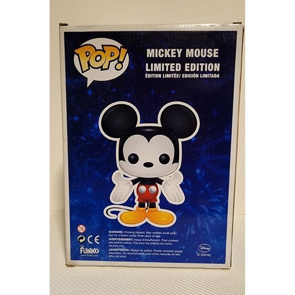 Funko Pop Mickey Mouse Jumbo 9" Figure 2012 Disney Store Exclusive; Damaged Box - Picture 3 of 6